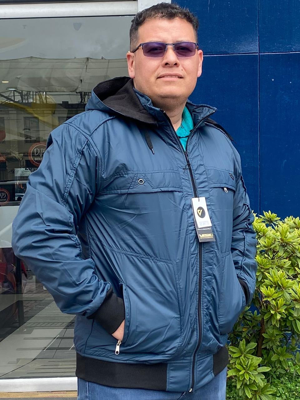 K106 Chaqueta impermeable para hombre