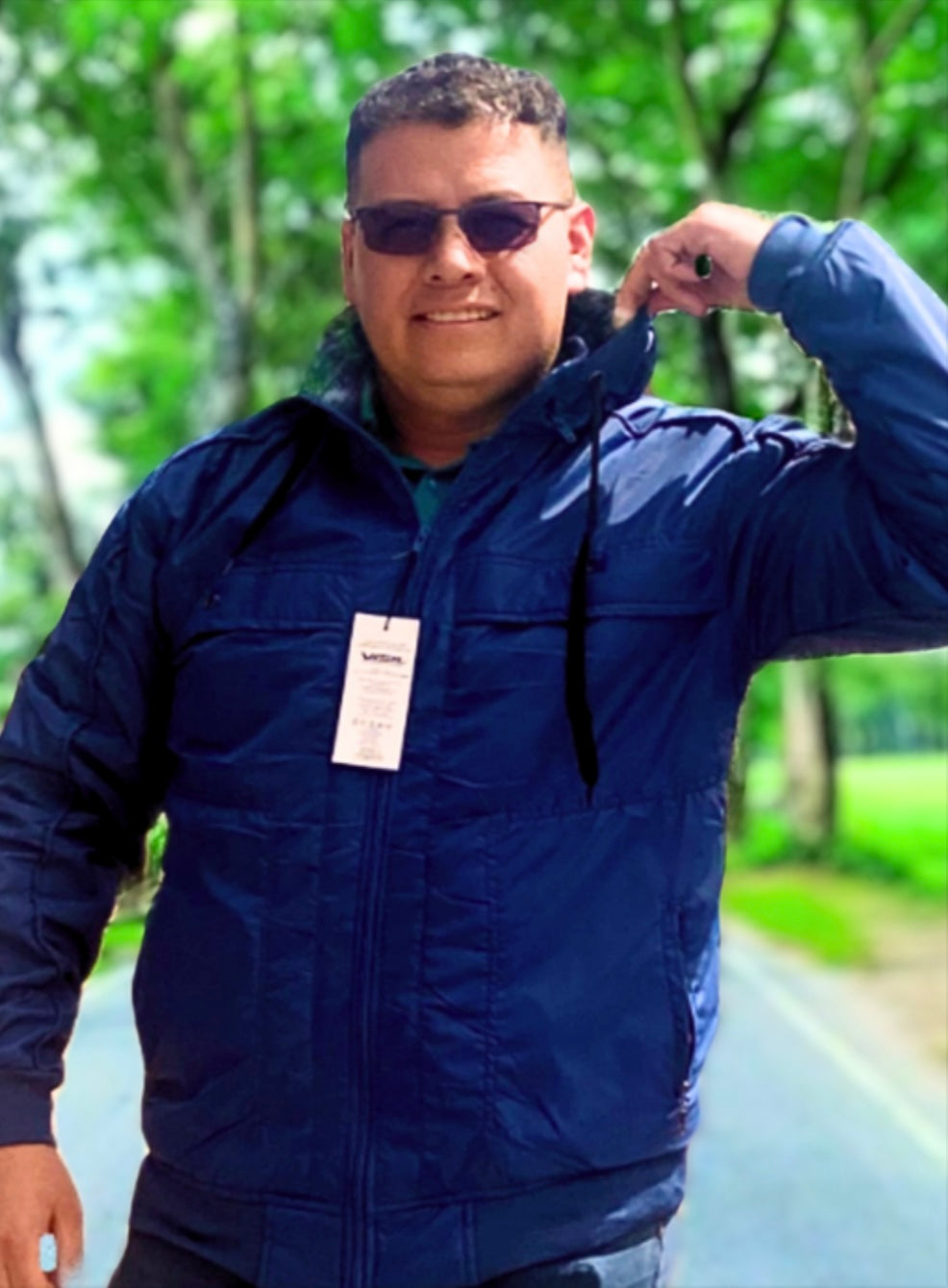 K106 Chaqueta impermeable para hombre