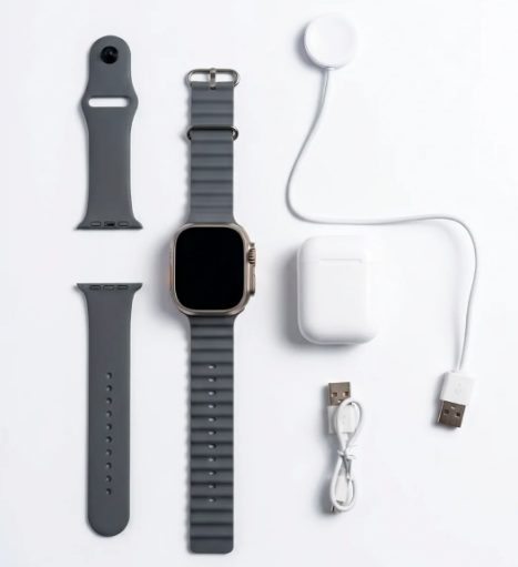 RELOJ INTELIGENTE + AUDIFONOS