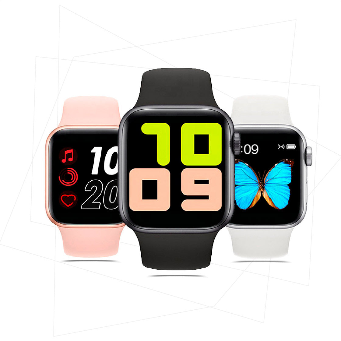 RELOJ INTELIGENTE SMART WATCH T500